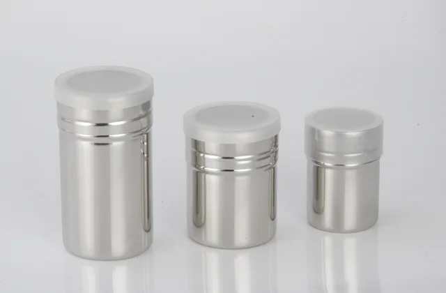 RGS-FF652 stainless steel Mesh sieve powder barrel seasoning can SS201