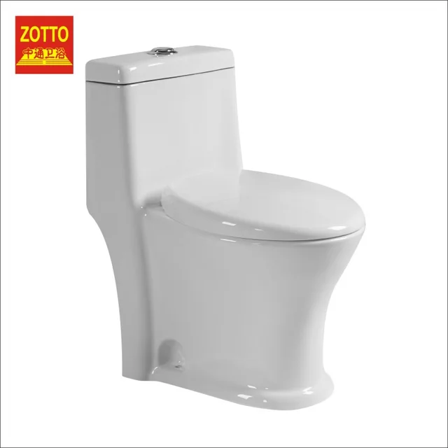Washdown one piece toilet 4 inch big hole sanitary ware wc