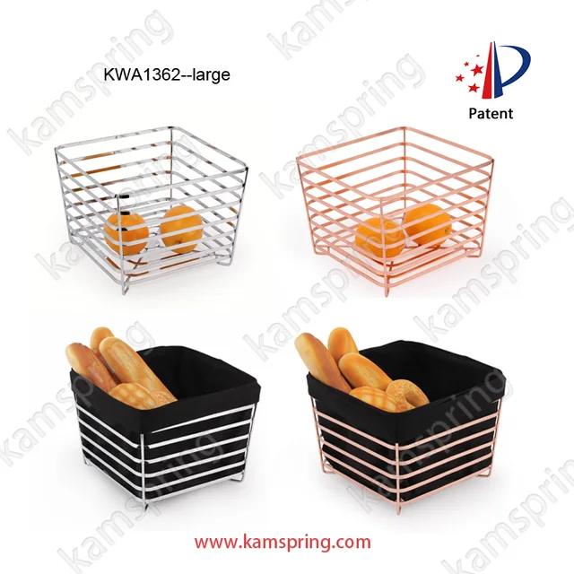 Fruit basket / bread basket with cloth bag