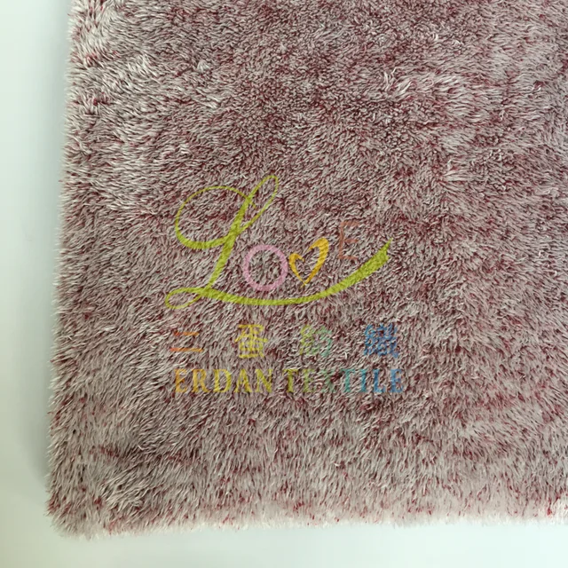 Fluffy flannel super soft smooth home textile fabric