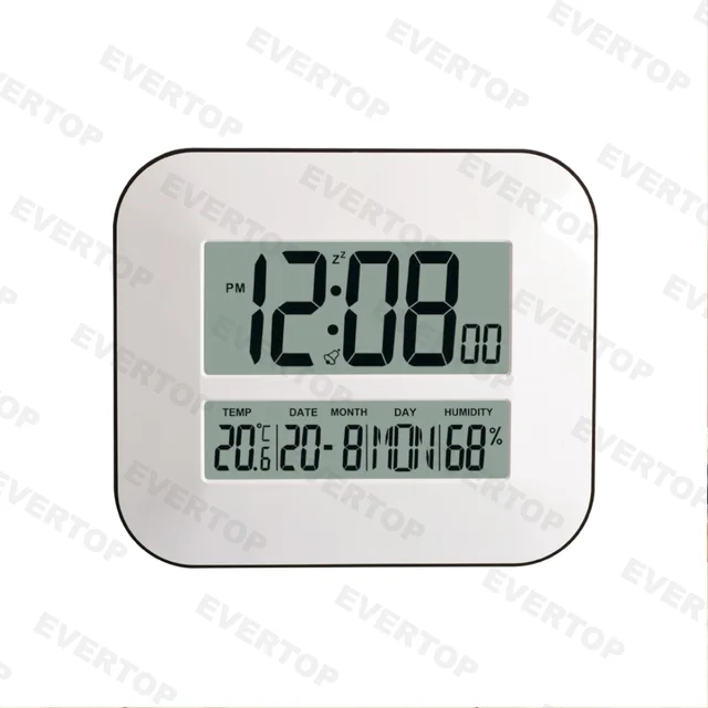 11 Inch Large Digital Lcd Wall Clock Et843a
