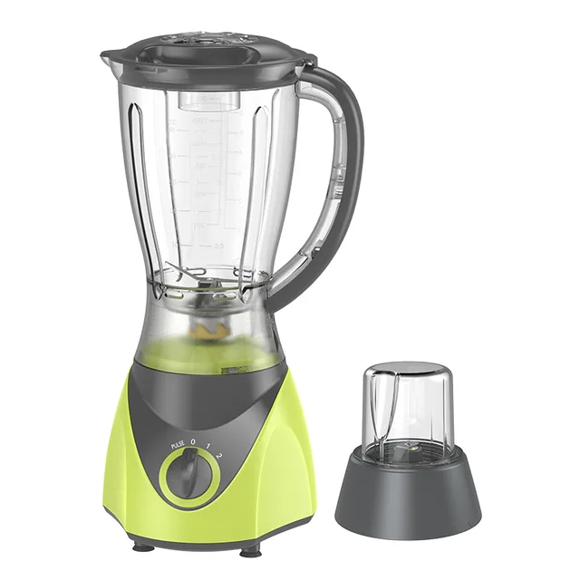 Blender 1.5 Liter plastic jar with grinder powerful motor 350W 2 speeds with pulse