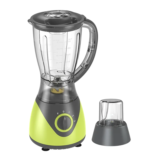 Blender 1.5 Liter fruits mixer with grinder 3 speeds with pulse