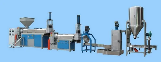 Film recycling grannulation unit