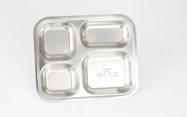 RGS-GC20004 Stainless steel fast food plate