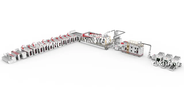 Microfiber synthetic leather substrate line machine