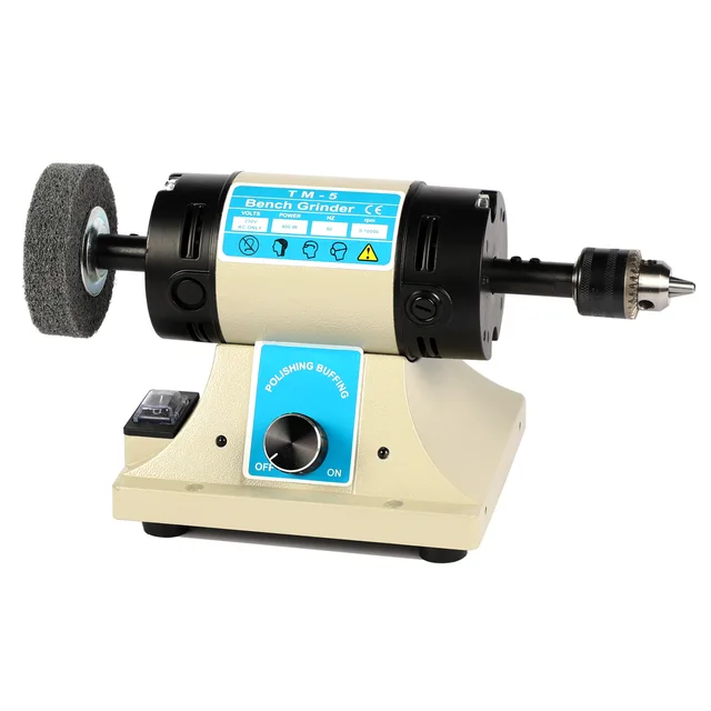Mini Bench Grinder, With Drill Chuck