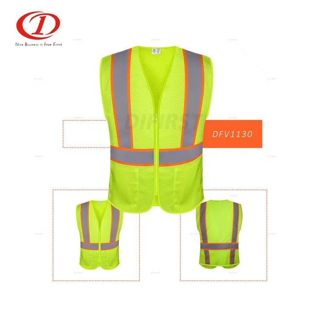 Hi Visibility Reflective Safety Vest