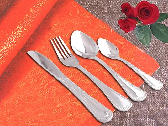 Stainless steel cutlery knife fork spoon flatware
