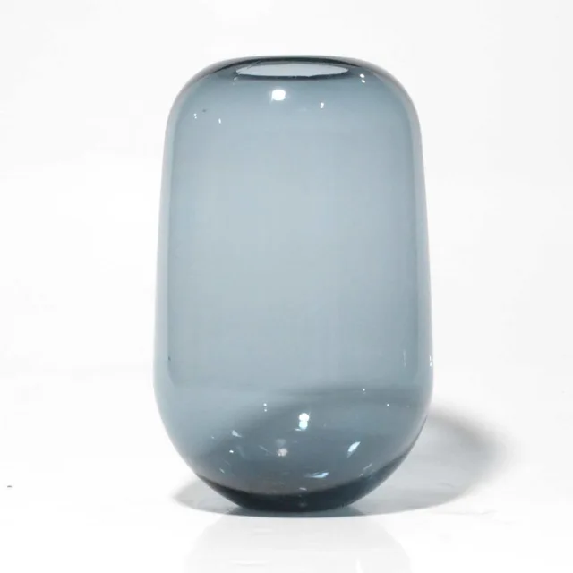Smoke color material Glass vase