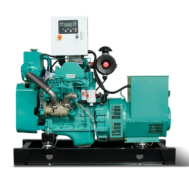 15KVA 30KVA 40KVA 50KVA 80KVA Weichai/Cummins/Yuchai Marine Diesel Power Electric Boat Generator