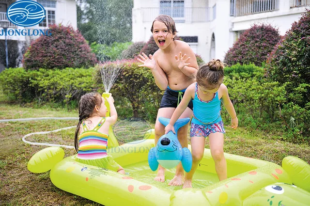 Inflatable-Spray Pool