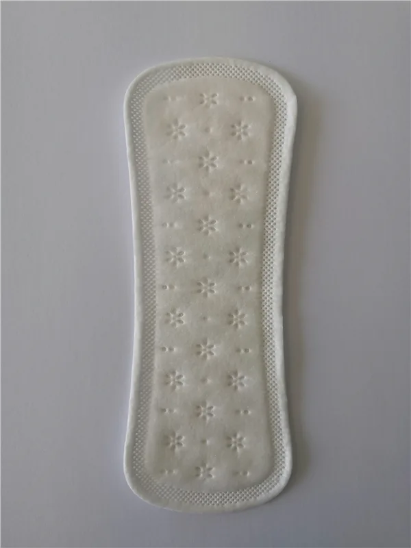 Disposable pantyliners with cottony soft 180mm for feminine menstrual