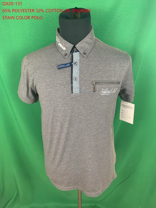 Qx20-131 Tc Spandex Stain Color Polo