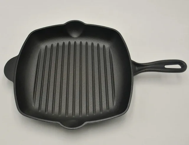 Cast iron grill pan