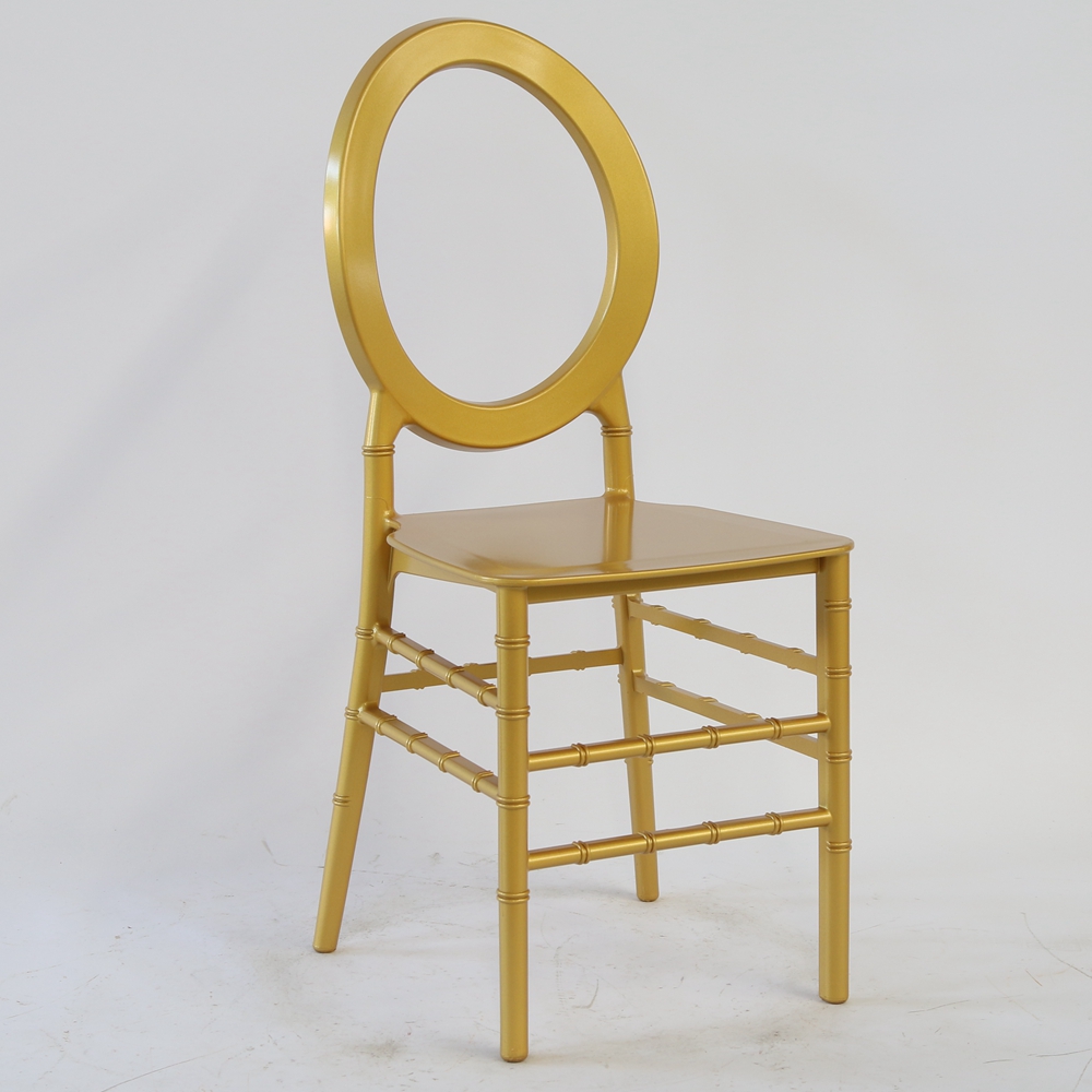 Resin o back chair