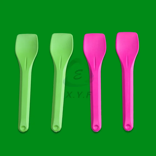 Corn starch eco-friendly ice cream spoons