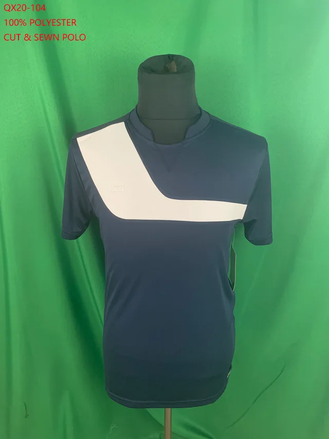 Qx20-104 100% Polyester Cut & Sewn Polo