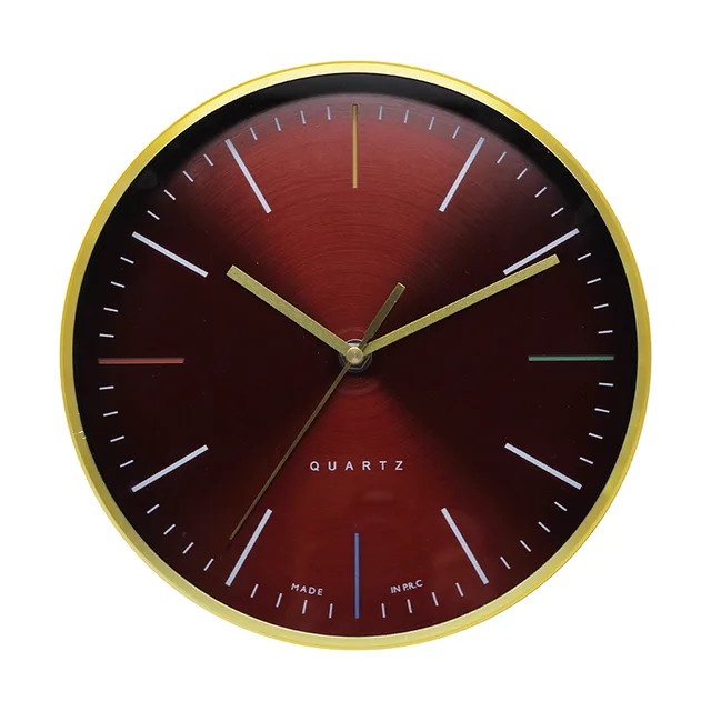 Metal wall clock