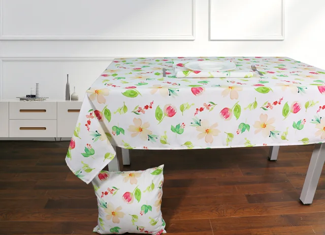 Spring flower Printed tablecloth print tablecloth