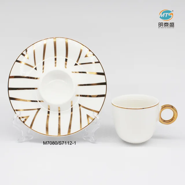 Ceramic cup&saucer
