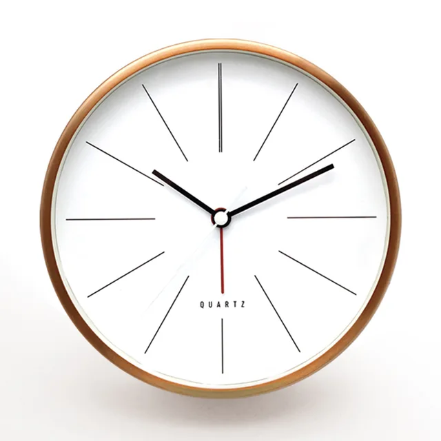 Metal wall clock
