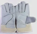 Cowhide split leather working glove
