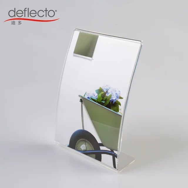 4301801-DA L Shape Curved Photo Frame (Portrait) 3R Clear