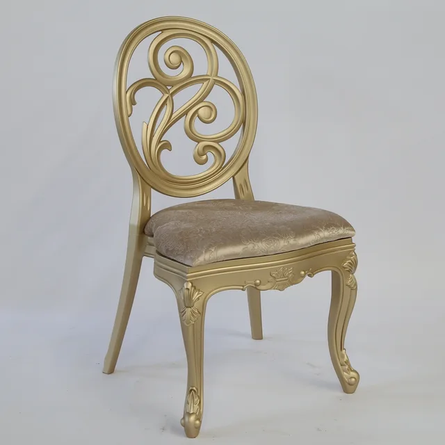 Wedding banquet party rental plastic luis louis IIII chair