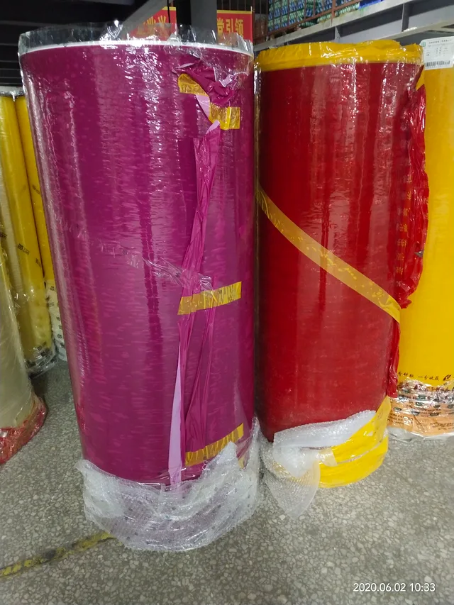 BOPP tape jumbo roll- COLOR red blue green yellow pink orange black white
