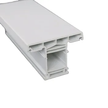 Ivory White Color PVC Extrusion Profile Manufacturer UPVC Doors And Window Frames Profile