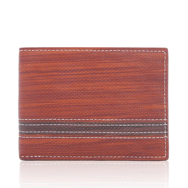 Men quilting seam wallet