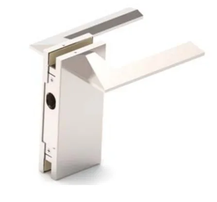 Glass Patch Lock Mortise Lock With US32D finish