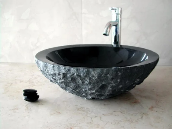 W4515BS Stone basin to put on a cabinet
