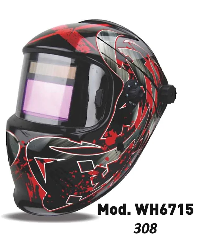 Solar Powered Auto darkening Welding Helmet