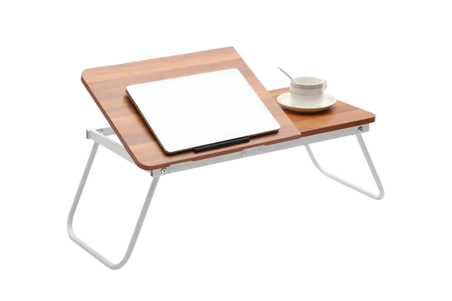 Laptop Table for Bed, Multifunction Lap Desk with Foldable Legs