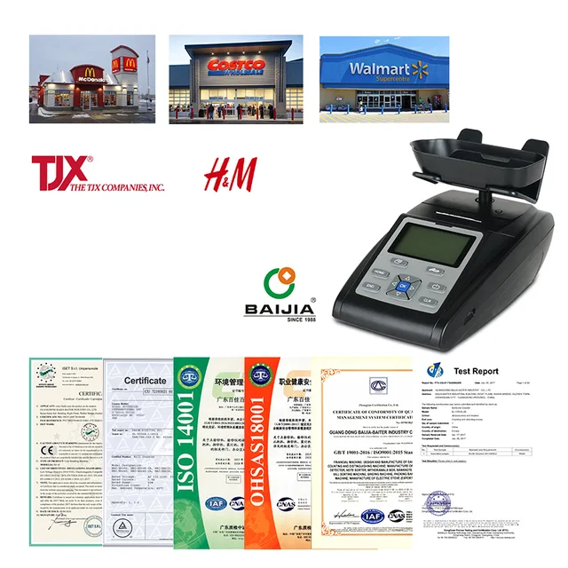 Money & Coin Scale BJ-180