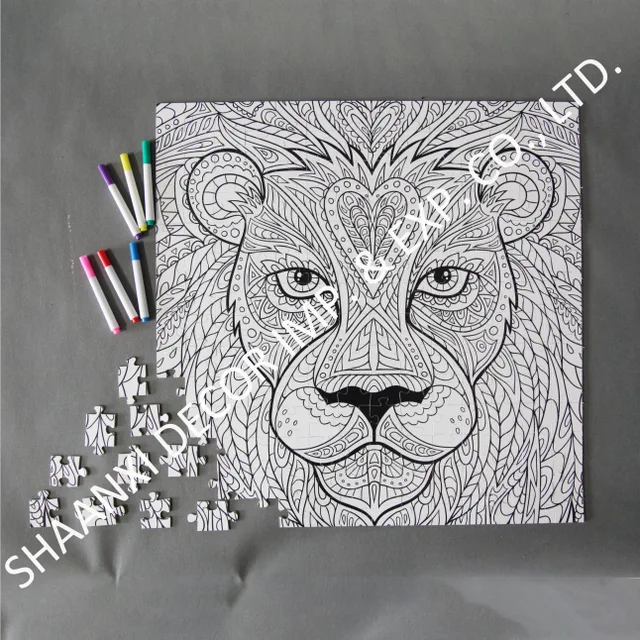 Coloring puzzle