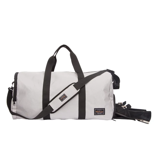 Foldable Duffle bag with shoe pocket