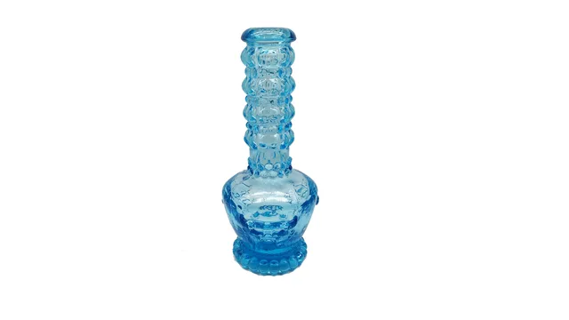Glass opium pipe