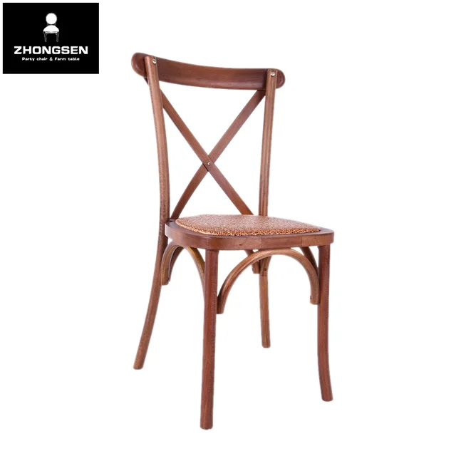 Cross back chair, wedding chair, banquet chair