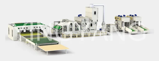 Comforter production line