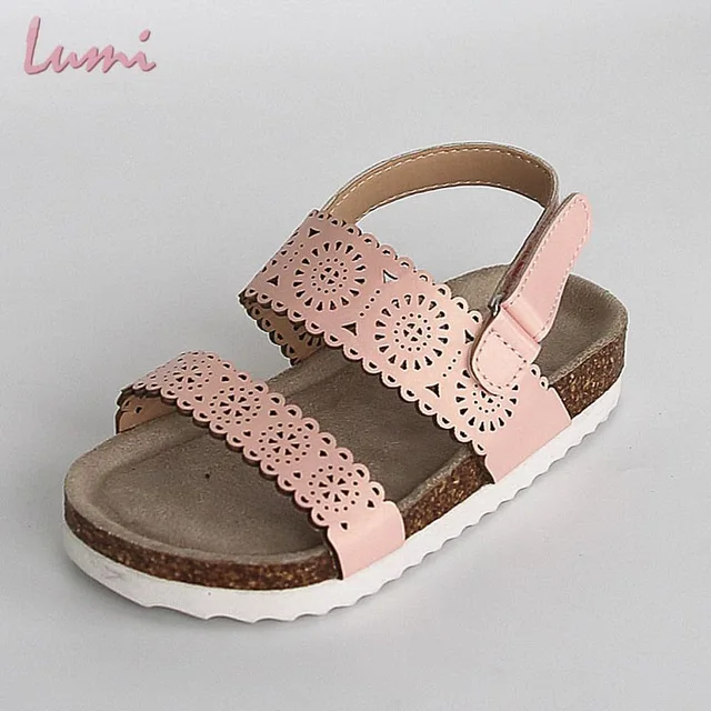Kids cork sandals shoes