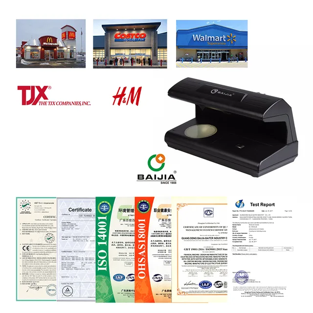 Mini Multi Function Banknote Detector BJ-136C
