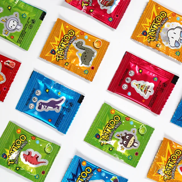 1g tattoo popping candy with handbag(WY013)