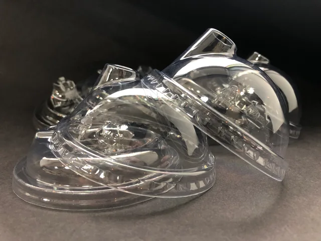 PET Disposable Plastic Strawless Lid
