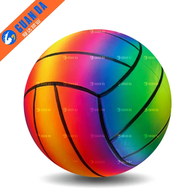 PVC BALL - Rainbow Athletic Ball