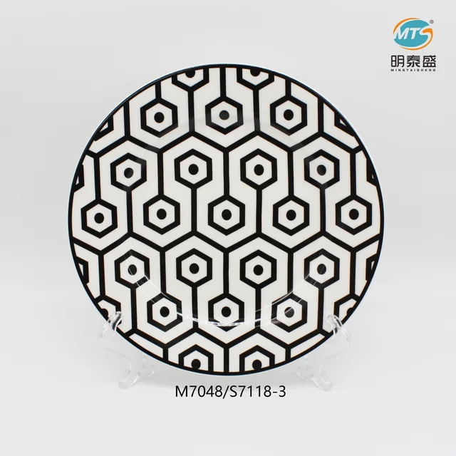 8" flat plate