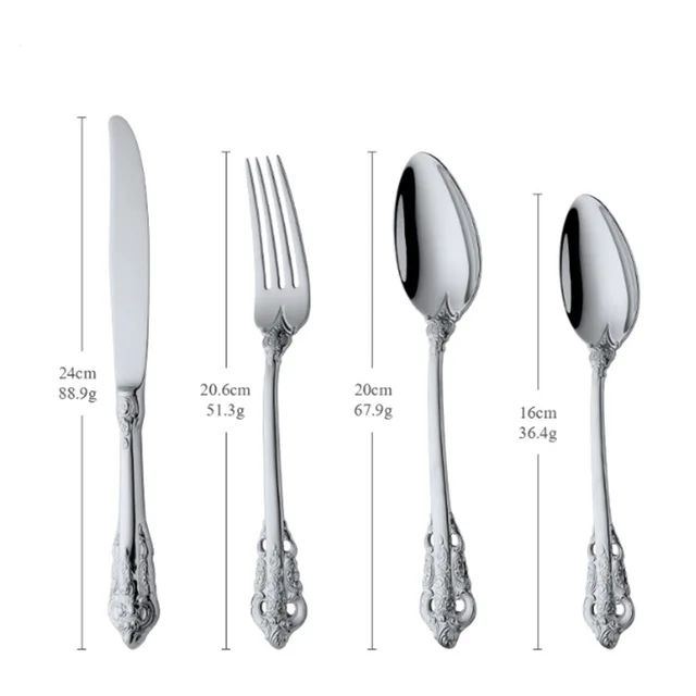 Stainless steel cutlery
