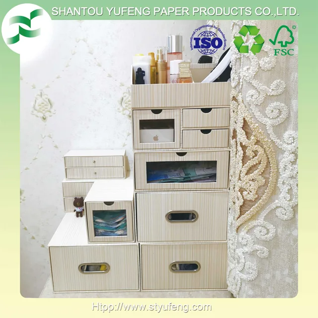 Office desk organizer Desktop set Drawer box Magaziner holder Paper Storage box